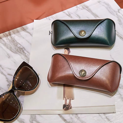 Leather Glasses Case 