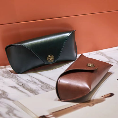 Leather Glasses Case 